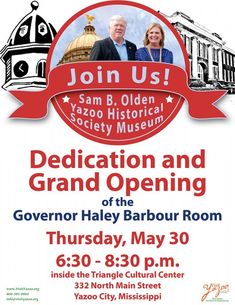 Haley Barbour room opening WEB