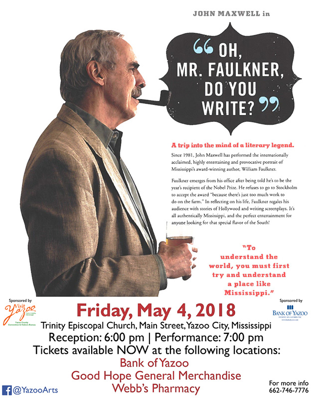 Oh, Mr. Faulkner, Do You Write?
